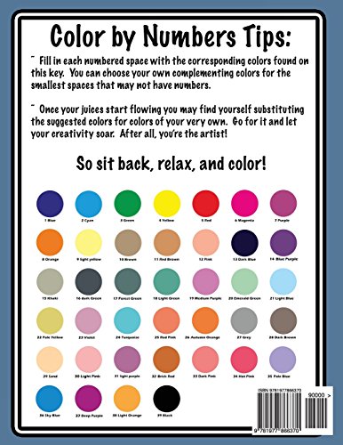 Color By Numbers Adult Coloring Book Native American: Native American Indian Color By Numbers Coloring Book For Adults For Stress Relief and Relaxation: 10 (Adult Color by Number Coloring Books)