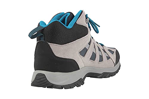 Columbia Redmond III Mid Waterproof, Zapatillas para Caminar Hombre, Negro Grafito, 42.5 EU