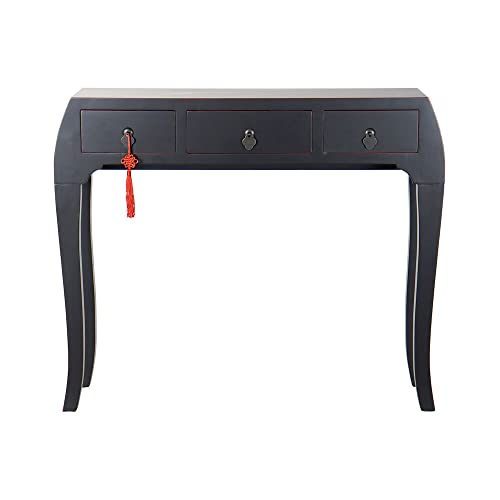 Consola DKD Home Decor Azul Rojo Abeto Madera MDF (96 x 26 x 80 cm)