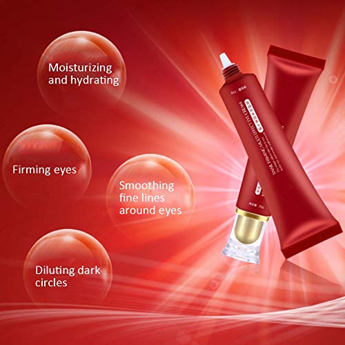 Crema para Los Ojos,20ml Crema Hidratante Anti-Fatiga en Gel Uso Diario Protector Solar Facial Uso Diario Contorno Ojos Anti-Edad Antienvejecimiento