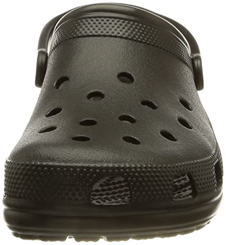 Crocs Classic Clog, Zuecos, para Unisex Adulto, Negro (Black), 45/46 EU