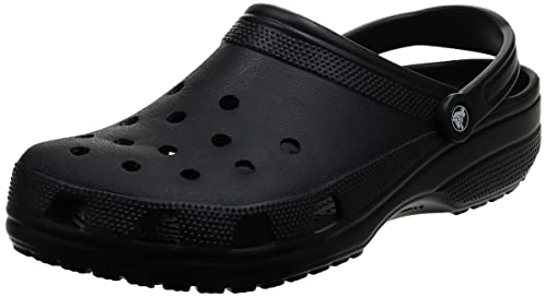 Crocs Classic Clog, Zuecos, para Unisex Adulto, Negro (Black), 45/46 EU