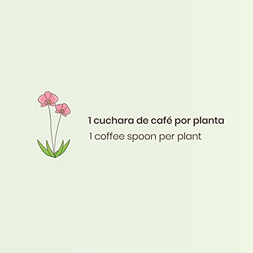 CULTIVERS Abono Orquídeas Ecológico de 1 Kg. Fertilizante de Origen 100% Orgánico y Vegano Granulado. Potencia el Crecimiento y Estimula la Floración