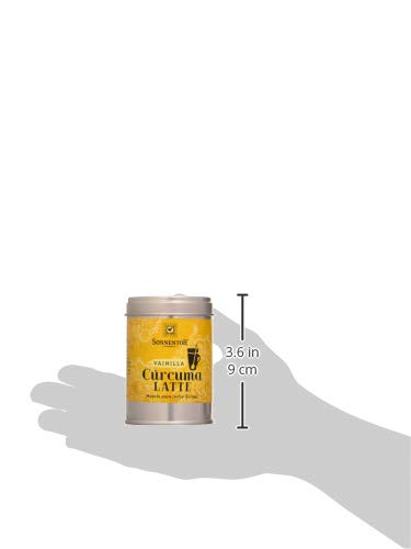 Cúrcuma Latte con Vainilla bio lata Sonnetor, 60 g