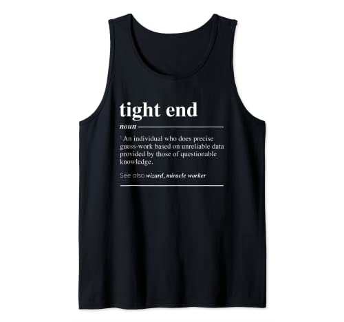 Definición de extremo apretado Nombre divertido Camiseta sin Mangas