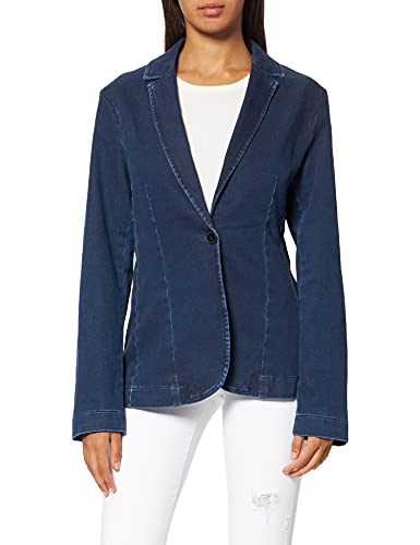 Desigual Ame_piaf Chaqueta, Azul, 44 para Mujer