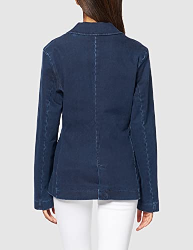 Desigual Ame_piaf Chaqueta, Azul, 44 para Mujer