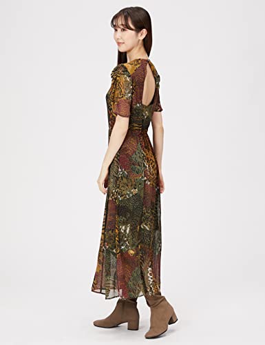 Desigual Vest_Salomon Vestido Informal, Verde, M para Mujer