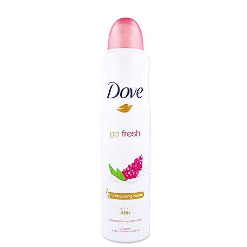 Desodorante Dove Go Fresh antitraspirante con granada de pomegranada, 150 ml, 6 unidades