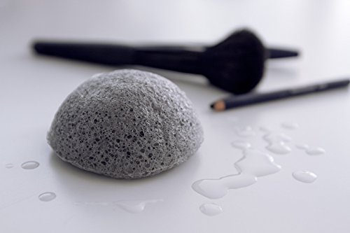 'Detox – konjac Esponja"Claridad de gegengift – con carbón activo para pura piel & Preciosa teint – facial Esponja – konjac Esponja