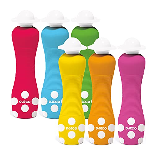 DJECO Colores para peques 6 marcadores de Espuma (39002), Multicolor (1)