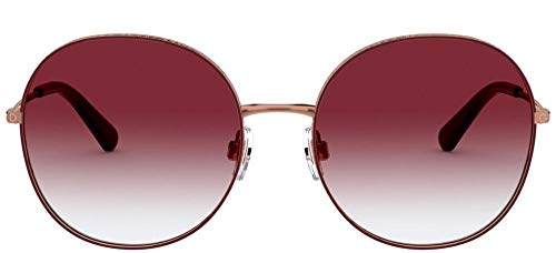 Dolce & Gabbana Gafas de Sol SLIM DG 2243 Rose Gold/Burgundy Shaded 56/18/140 mujer
