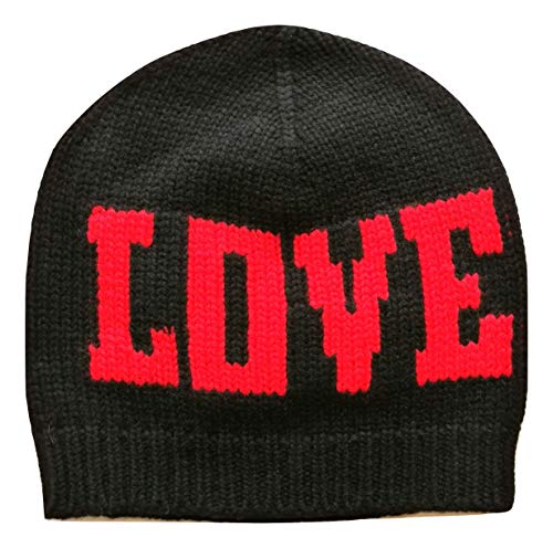 Dolce & Gabbana - Gorro de cachemira negro con corona FX284T