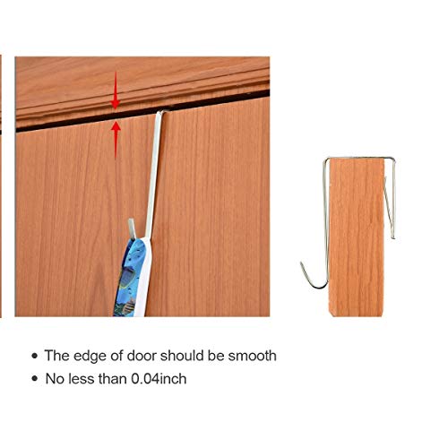 DOMIKING - Cesta para colgar ropa, cesta para la colonia de coral, color rojo, para colgar la puerta del mar, para habitaciones de niños, ahorro de espacio
