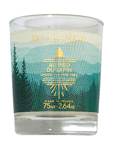 Durance - Vela perfumada en el pie del árbol de Navidad (75 g)