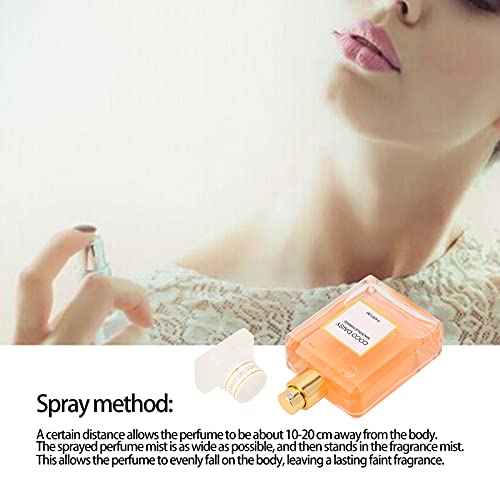 Eau de Toilette Fragrance For Women 50ml, Perfume de Fragancia Floral Dulce Perfume de Fragancia Floral Dulce Perfume Eau de Toilette de Larga Duración para Mujeres