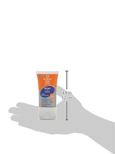 Ecran Sunnique SPORT, Fluido Facial Solar para Deportistas Ultraligero, con SPF 50+ - 40 ml