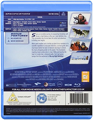 Eight Below [Reino Unido] [Blu-ray]
