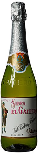 El Gaitero - Sidra de Etiqueta Blanca - Botella 70 cl - [Pack de 3]