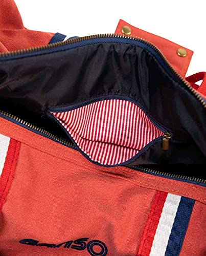 El Ganso Duffle Canvas Washed Roja