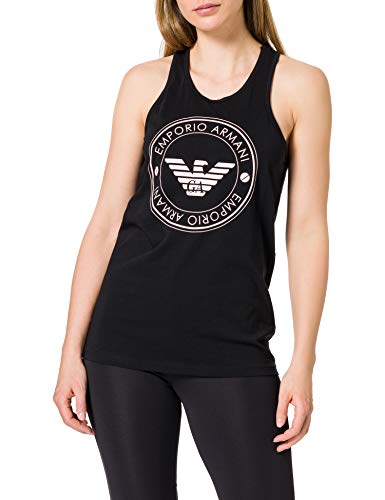 Emporio Armani 164335 1p255 00020 Chaleco Moderno, Negro, M para Mujer