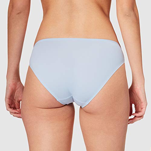 Emporio Armani Ropa Interior (Microfibra) Calzoncillos, Azul Celeste, XL para Mujer