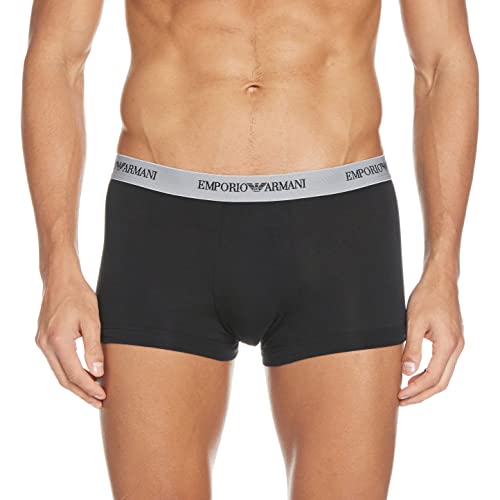 Emporio Armani Underwear CC717 Calzoncillos, Hombre, Negro (Negro 00120), XXL