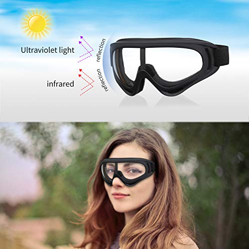 ENJOHOS Gafas de Protección Anti-Salpicaduras Amplio Campo de Visión