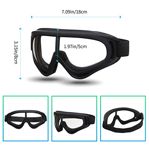 ENJOHOS Gafas de Protección Anti-Salpicaduras Amplio Campo de Visión