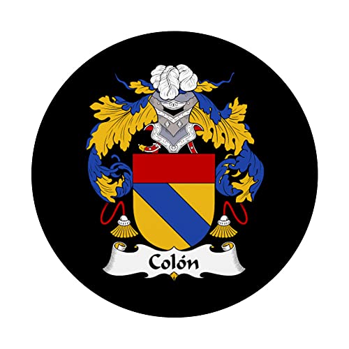 Escudo de armas Colon - Escudo de la familia PopSockets PopGrip Intercambiable