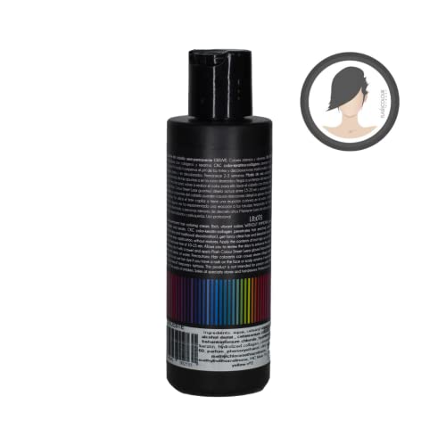 Eseuve Profesional Mascarilla De Pelo Flash Colour Street . Sin Amoniaco. ., Gris Oscuro, 150 Mililitro