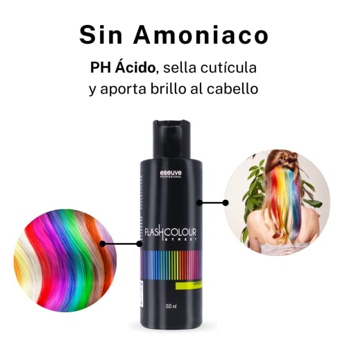 Eseuve Profesional Mascarilla De Pelo Flash Colour Street . Sin Amoniaco. ., Gris Oscuro, 150 Mililitro