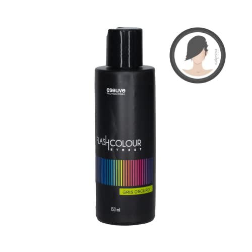 Eseuve Profesional Mascarilla De Pelo Flash Colour Street . Sin Amoniaco. ., Gris Oscuro, 150 Mililitro