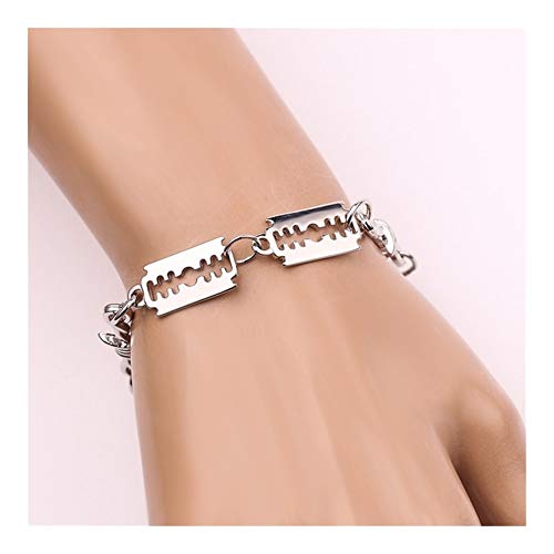Eslabón de la Cadena Regalos de la joyería del Collar del ahogador de Las Mujeres Night Club Mujer (Metal Color : SL315)