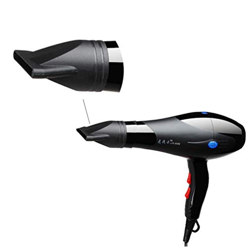 EXCEART Boquilla Secador de Pelo Profesional Universal Reutilizable Secador de Pelo Difusor Herramienta de Peluquería para Salón de Casa 2 Piezas (Negro)