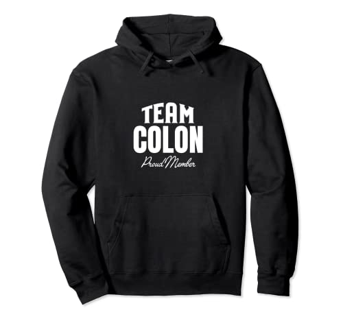 Familia Colon Proud Member Colon Sudadera con Capucha
