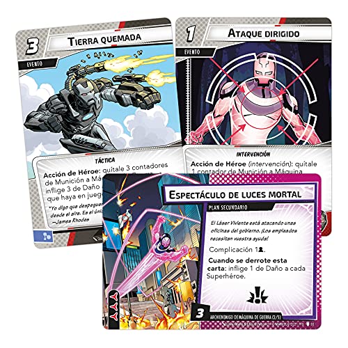 Fantasy Flight Games Marvel Champions el Juego de Cartas: War Machine