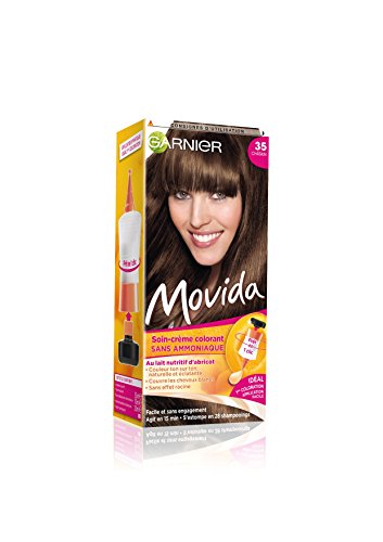 Garnier - Movida - Coloration temporaire sans ammoniaque Châtain - 35 Châtain