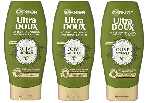 Garnier - ultra suave de oliva Mítico - Dry Acondicionador - 3 Pack