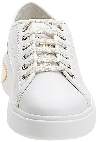 Geox D OTTAYA A Zapatillas Mujer, Blanco (White C1000), 39 EU