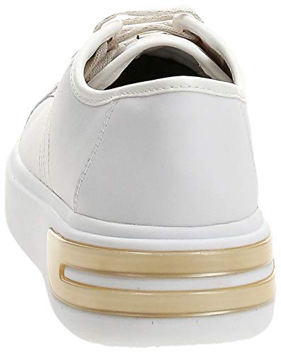 Geox D OTTAYA A Zapatillas Mujer, Blanco (White C1000), 39 EU