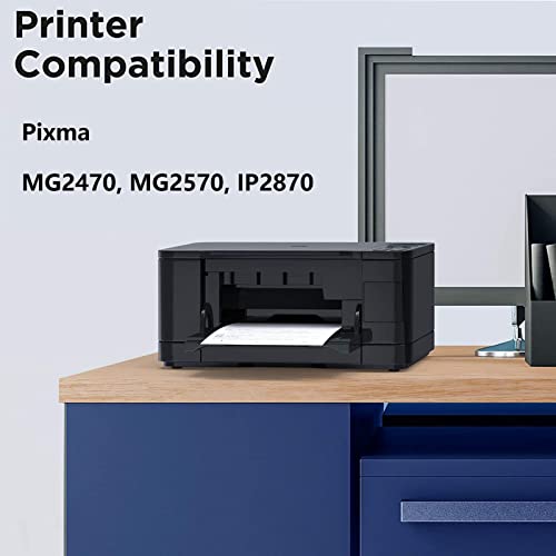 GPKOL Reemplazo remanufacturado 745 746 Reemplazo de Cartucho de Tinta para Canon PG-745XL Utilizado para Canon PIXMA MG2470 MG2570 IP2870 Impresora (1 Negro 1 Color), 2-P PG745+CL746