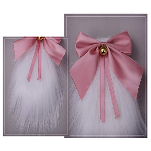 GREEN&RARE Horquillas para el pelo de orejas de conejo largas para mujer, estilo japonés, Lolita Kawaii, conejo animal, dulce, lazo, anime, para fiestas de cosplay, pasadores