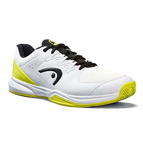 HEAD Grid, Zapatillas para Squash Unisex Adulto, Amarillo y Blanco, 40.5 EU