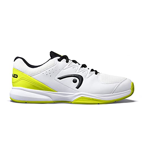 HEAD Grid, Zapatillas para Squash Unisex Adulto, Amarillo y Blanco, 42 EU