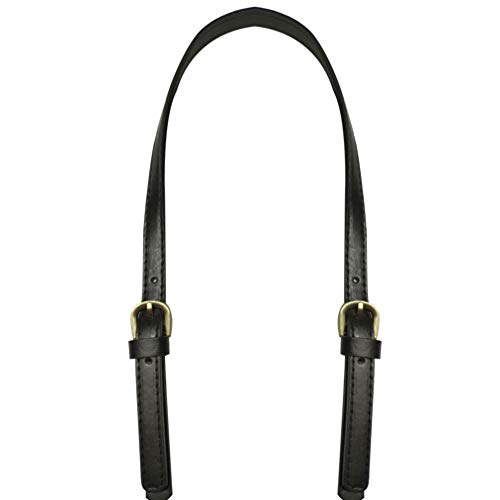 Healifty – Asas de Piel extraíbles, para Bolso de la Compra, Bolso de Compra, Bolso de Mano, 2 Unidades, Color Negro, Negro (Negro) - UK19U21T15DS