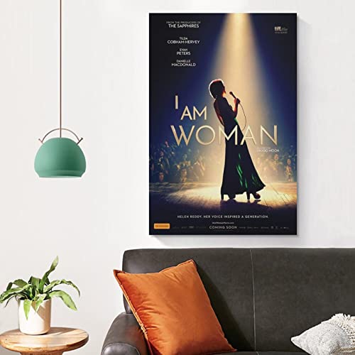 Helen Reddy Biopic - Póster de la revista Martin Cid (2020), diseño de película de Helen Reddy Biopic, sin marco, impresión fotográfica, para sala de estar, dormitorio, 30 x 45 cm, 30 x 45 cm