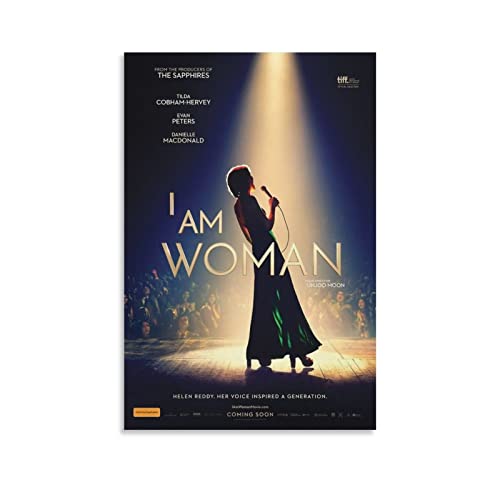 Helen Reddy Biopic - Póster de la revista Martin Cid (2020), diseño de película de Helen Reddy Biopic, sin marco, impresión fotográfica, para sala de estar, dormitorio, 30 x 45 cm, 30 x 45 cm