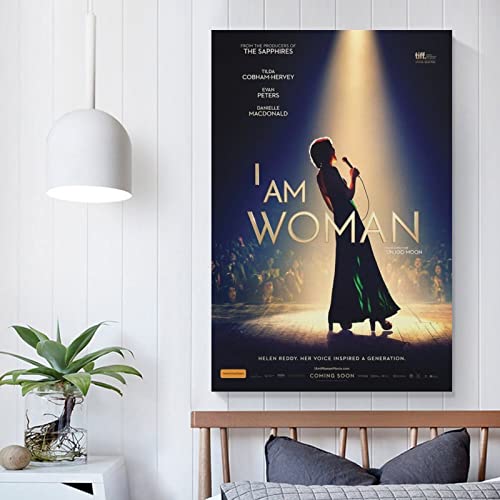 Helen Reddy Biopic - Póster de la revista Martin Cid (2020), diseño de película de Helen Reddy Biopic, sin marco, impresión fotográfica, para sala de estar, dormitorio, 30 x 45 cm, 30 x 45 cm