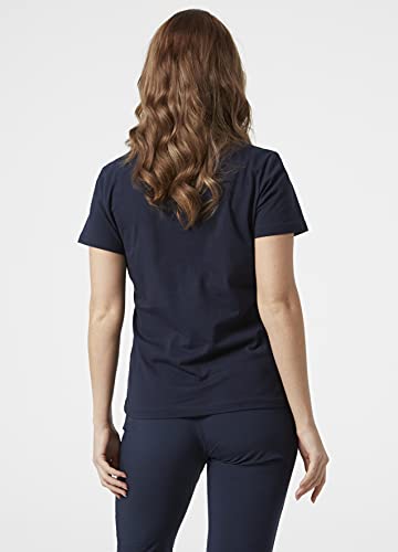 Helly Hansen W HH Logo - Camiseta para Mujer, Color Armada, Talla M